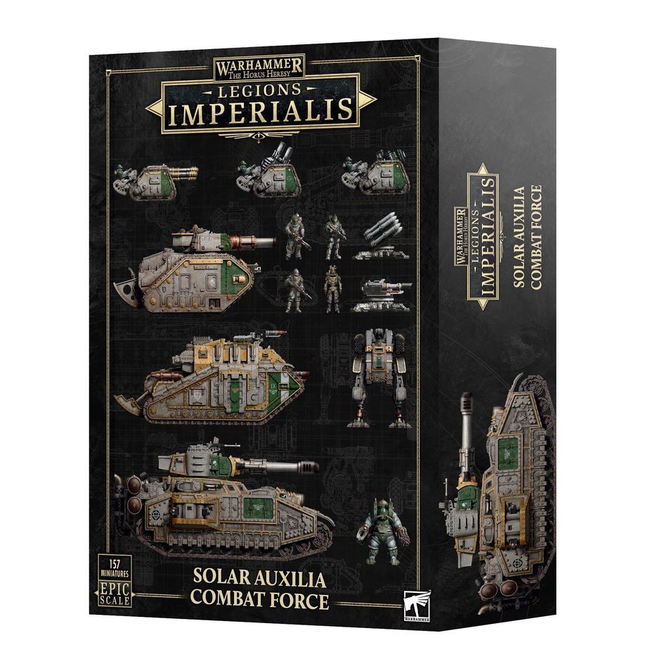 ⚔️LEGIONS IMPERIALIS - SOLAR AUXILIA COMBAT FORCE - 🔥BLACK FRIDAY🔥NIB⚔️