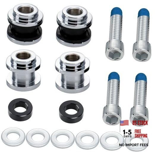 Hold Fast Sissy Bar Docking Hardware Kit for Harley 2018-later Softail Chrome