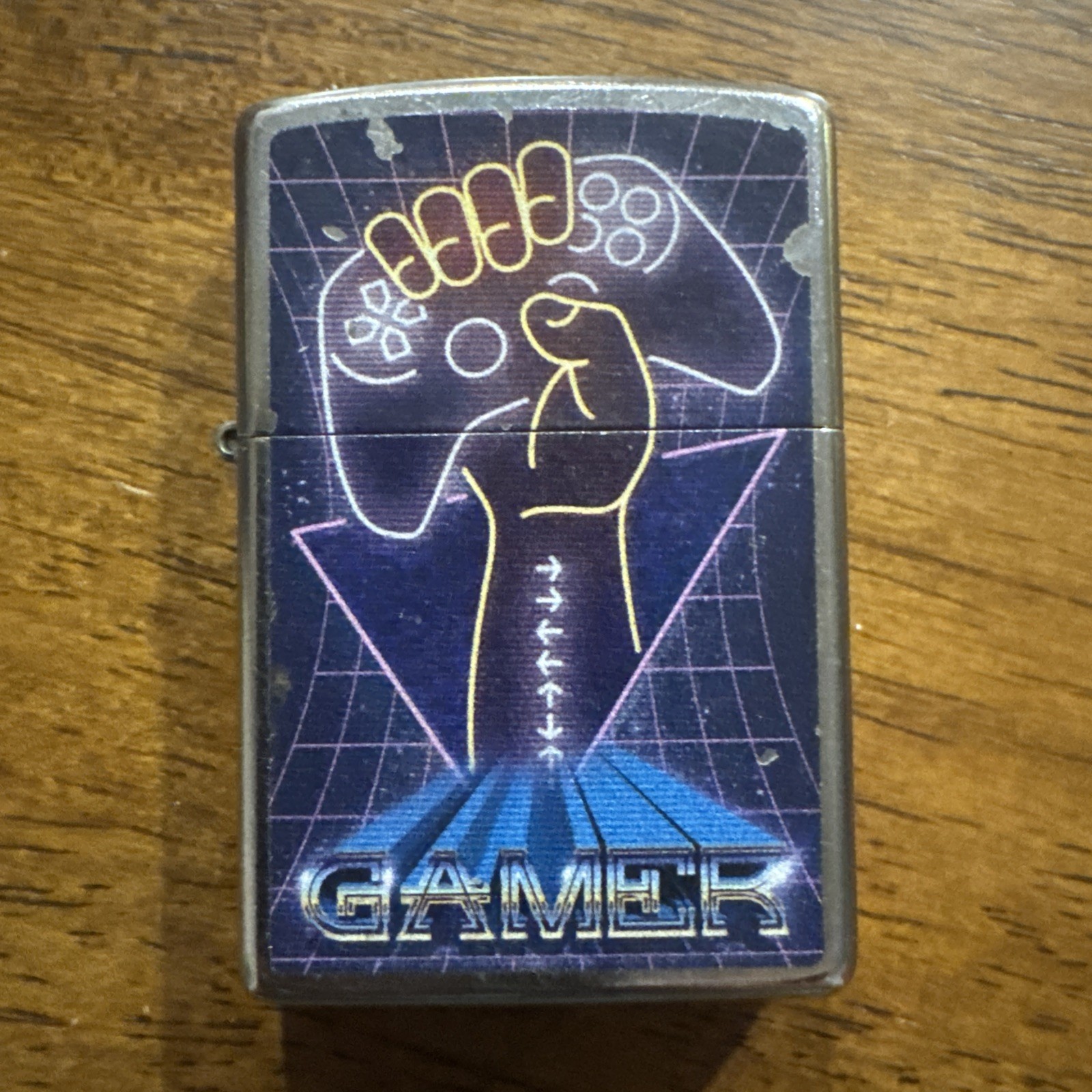 2018 USA Gamer Zippo Lighter NEW Never Struck PlayStation