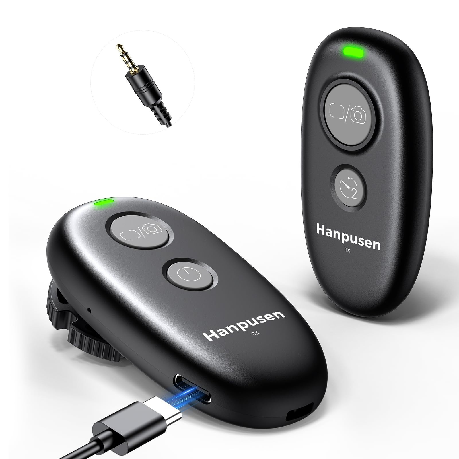 HANPUSEN Pebble II Wireless Remote Shutter Release for Panasonic/Canon Camera