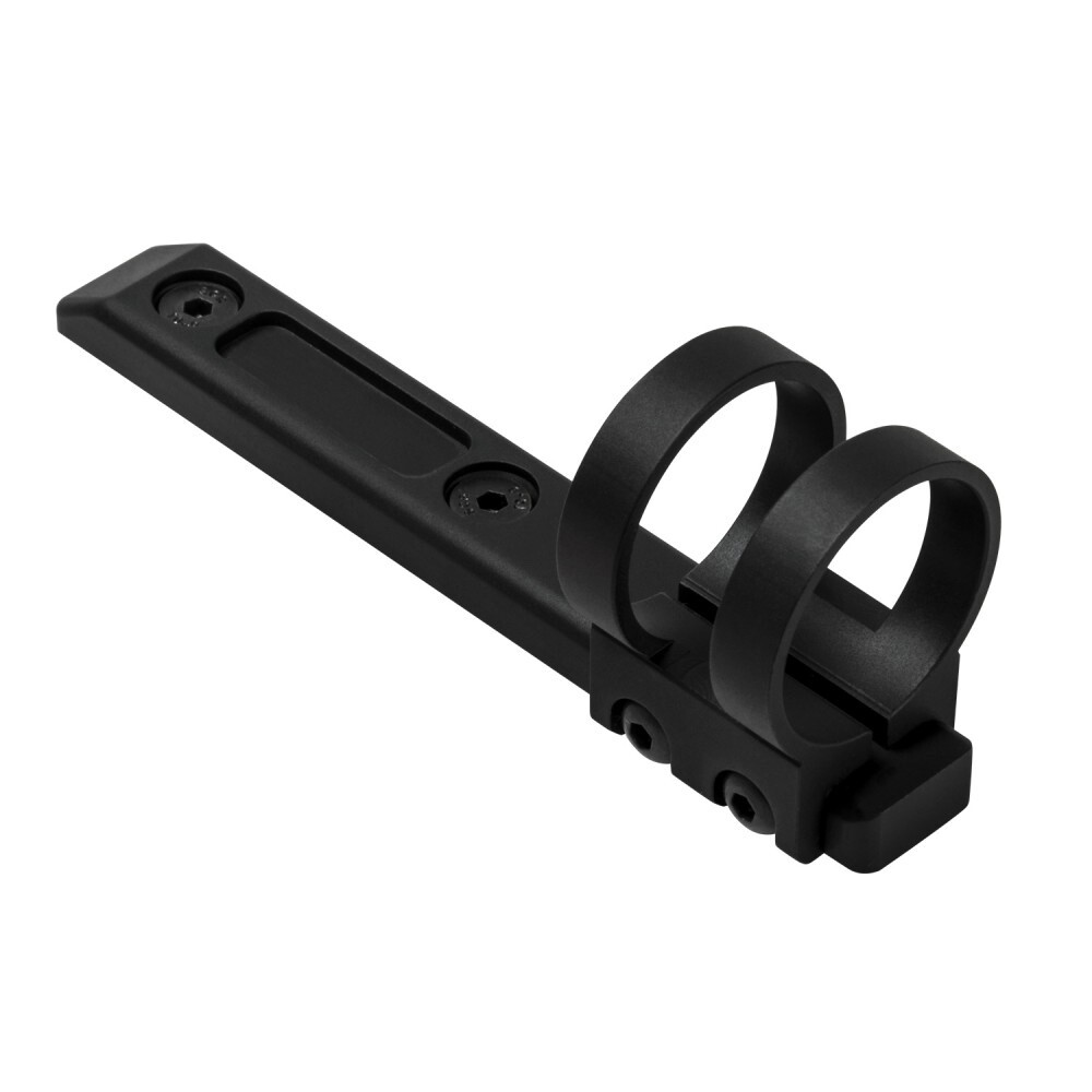 NcSTAR VMFLML Universal MLOK 1" Extended Flashlight Rifle Ring Mount Black