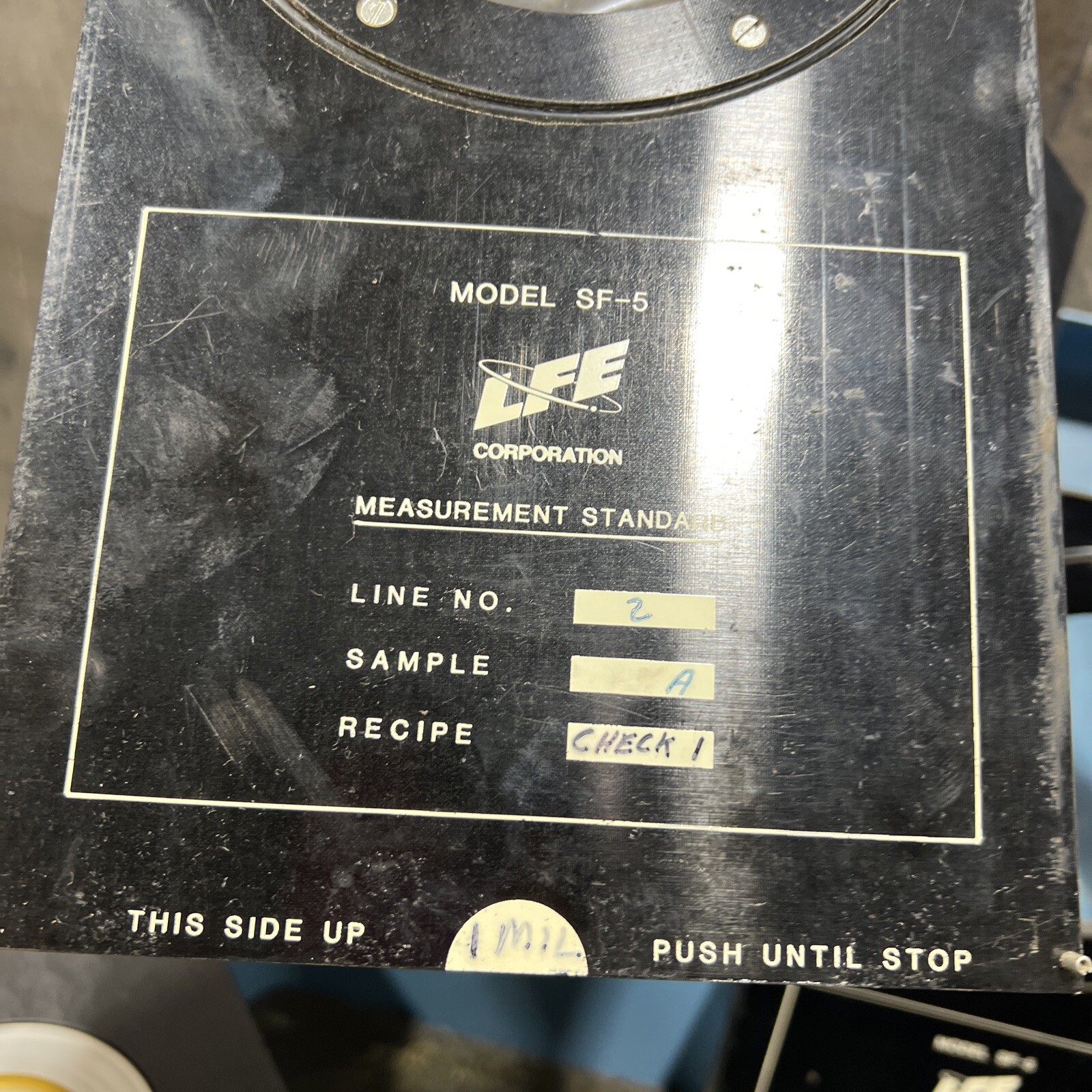 LFE Profitmaster Measurement Standards Used Surplus