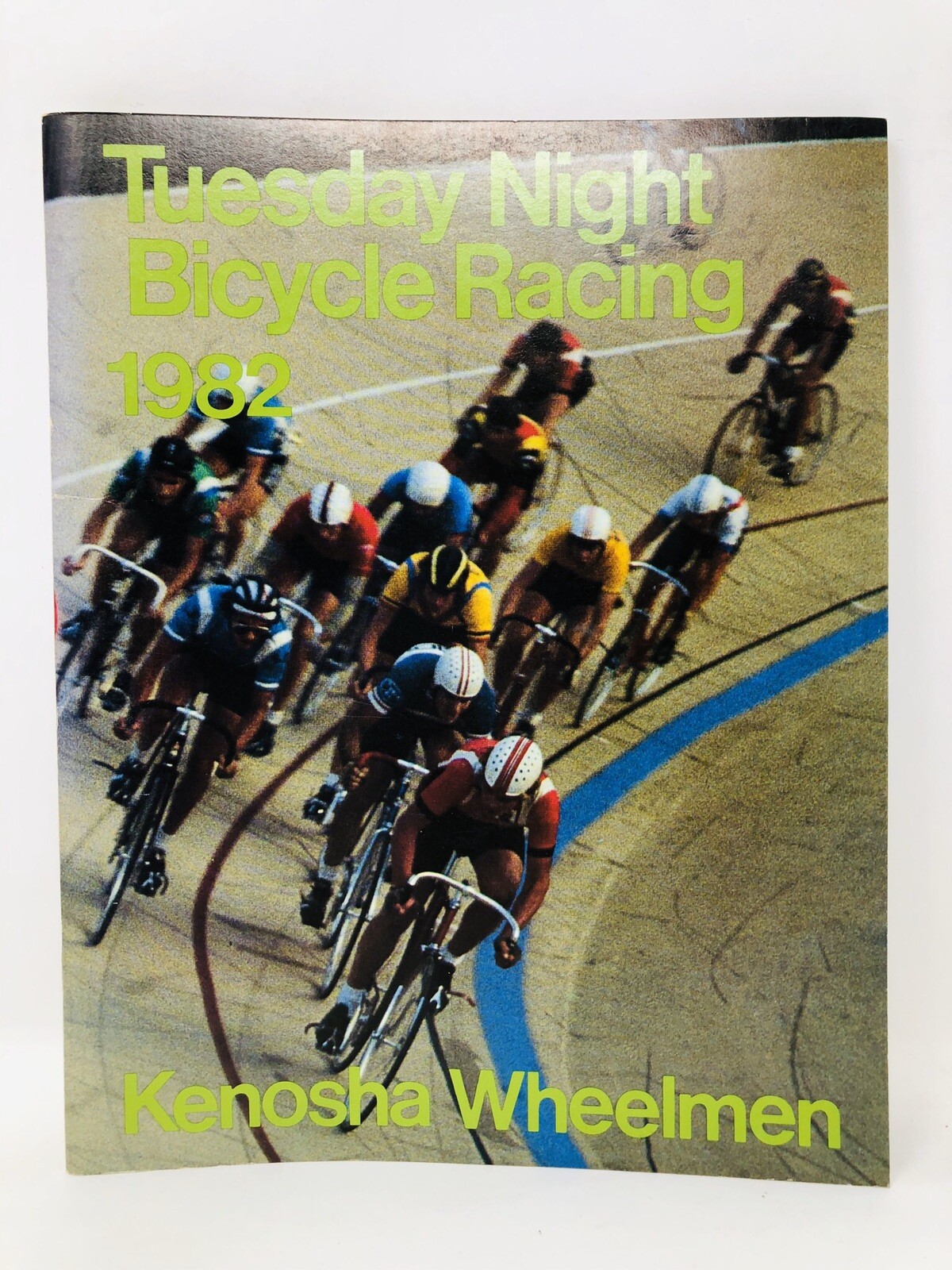 Vtg 1982 Kenosha Wheelmen Tuesday Night Bicycle Racing Cycling Program