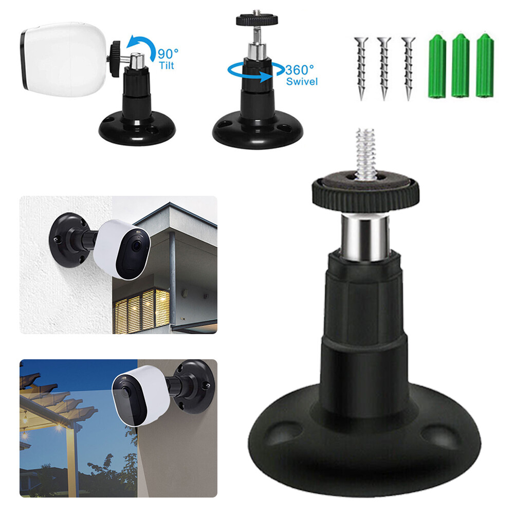 Security Camera Wall Mount Bracket Holder Stand For Arlo Pro/Wyze Cam Pan System