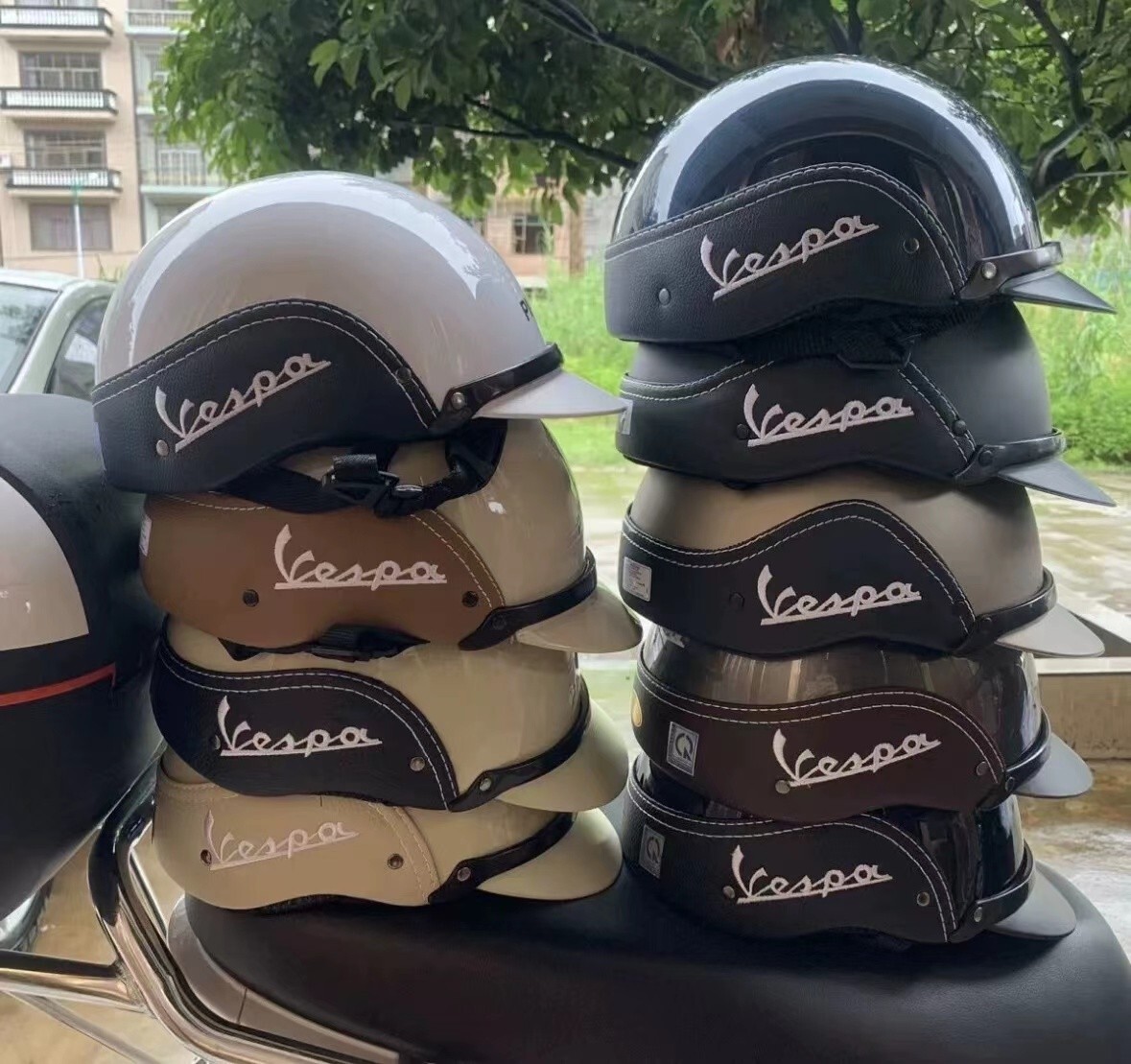 For Vespa GTS300 Spring/Sprint /GTS150 Helmet Half Helmet Removable Washable