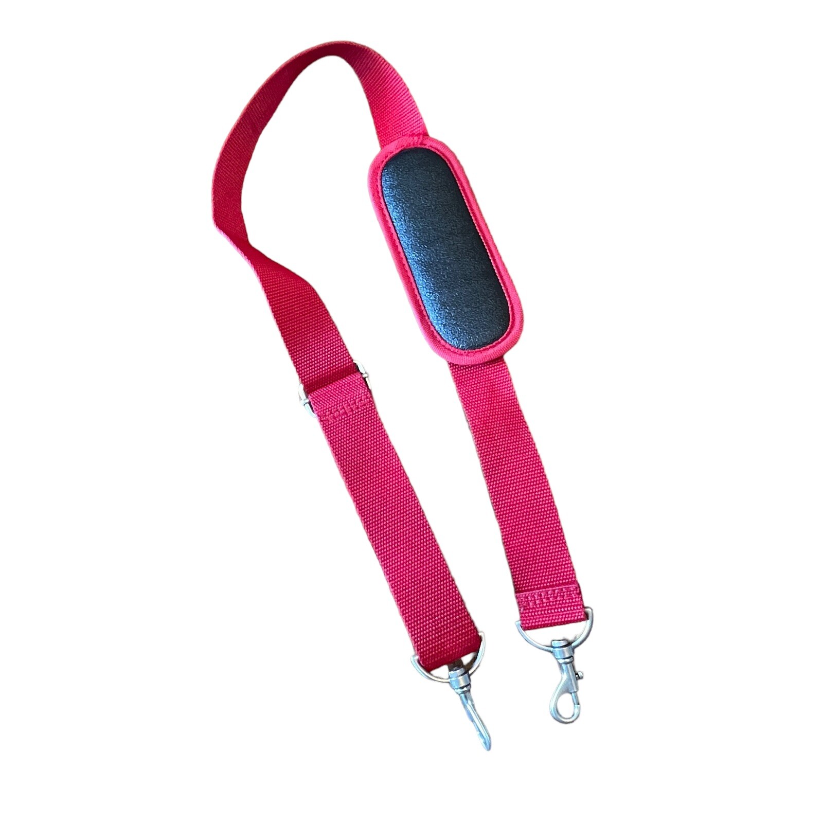 Unbranded adjustable Red shoulder strap replacement heavy metal hardware