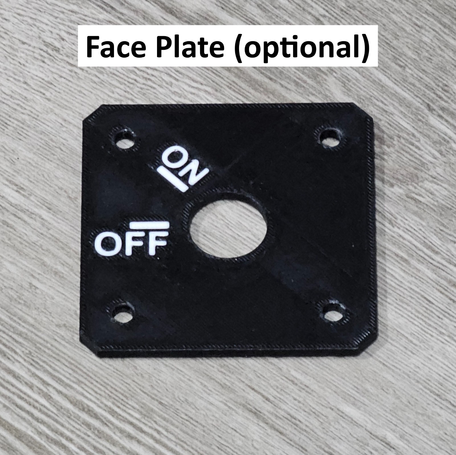 Roll Cage Mount for Disconnect Switch like QuickCar (top or side with hardware)
