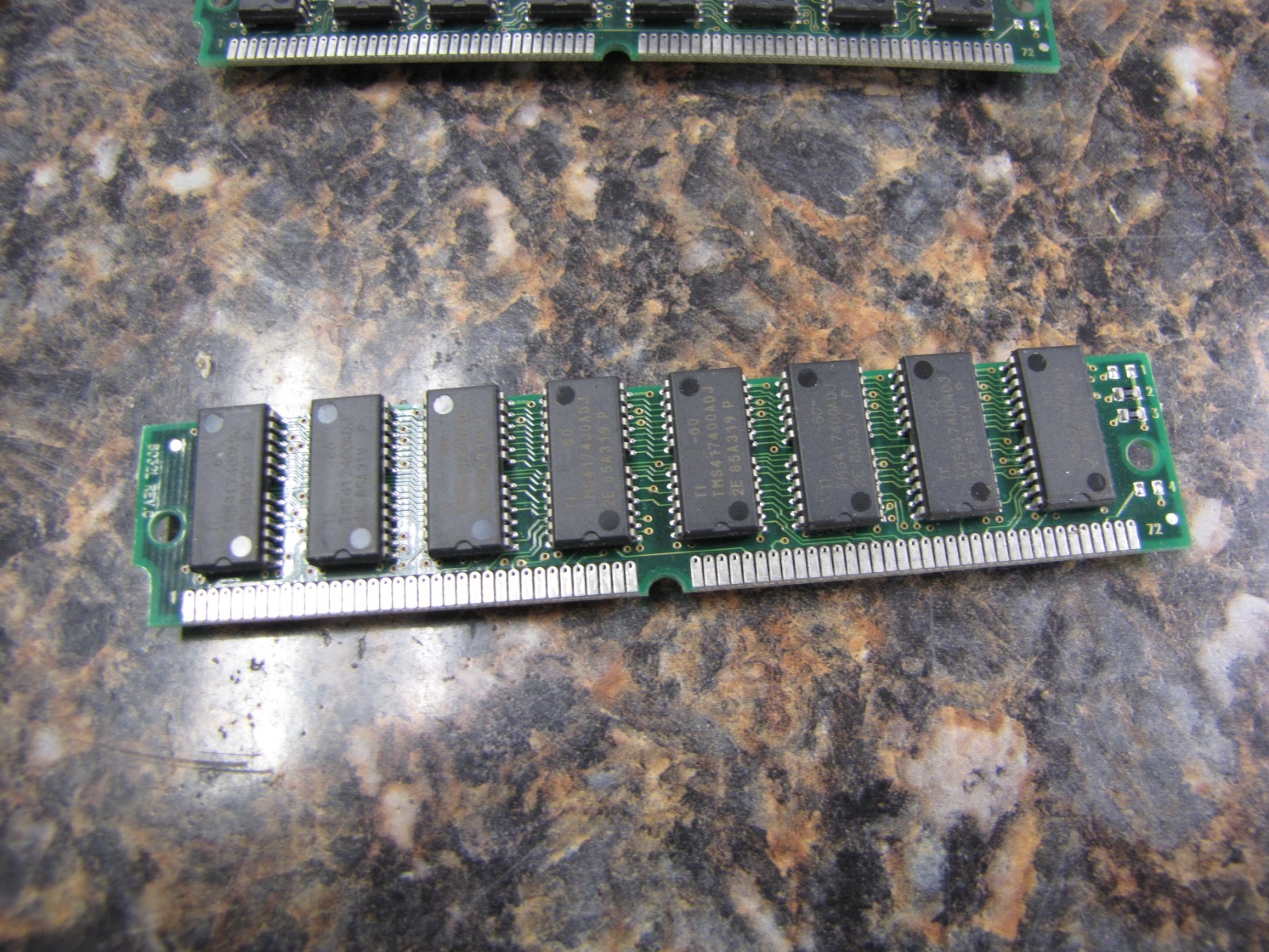 Vintage Lot of (4) Unbranded Computer Memory