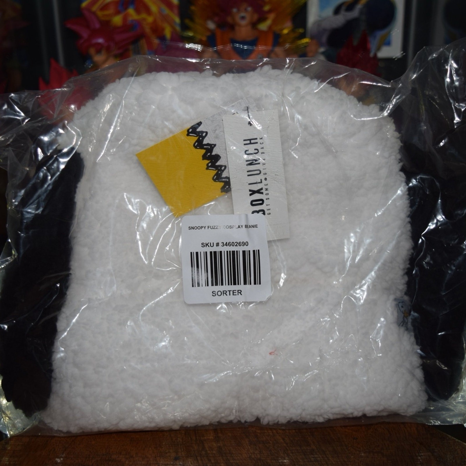 Peanut Snoopy Ears Sherpa Beanie