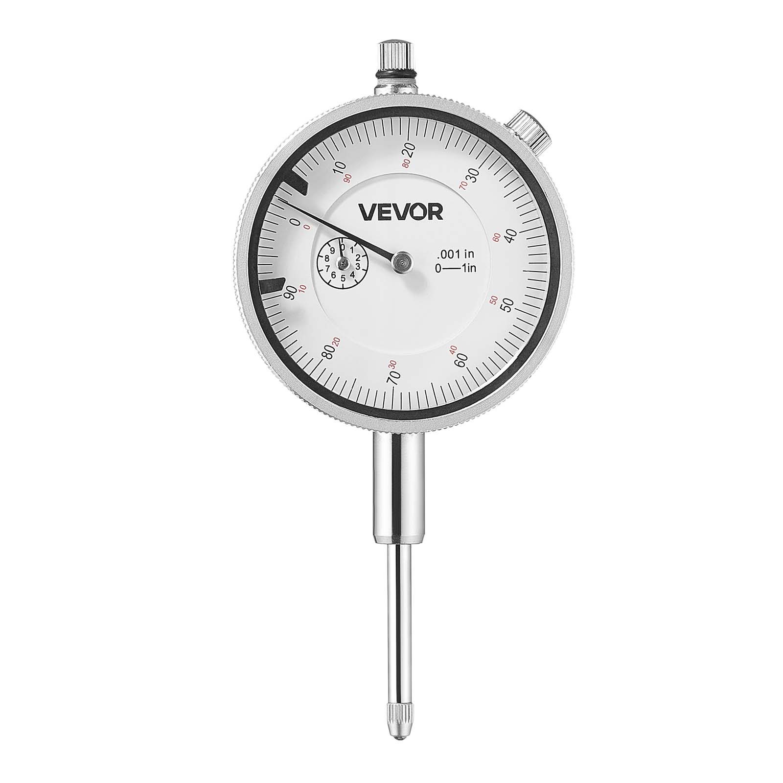 VEVOR Dial Test Indicator 0.001 in Accuracy 0-1 Range Machining Measurement