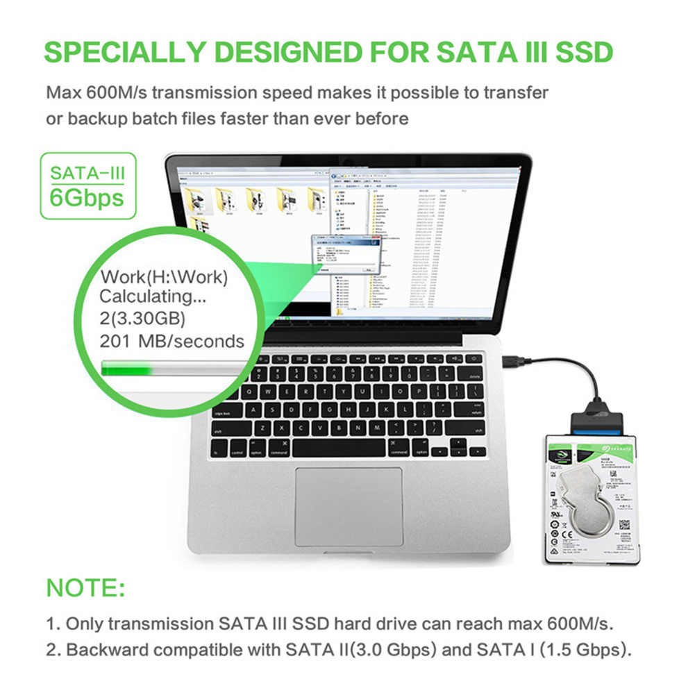 USB 3.0 to SATA Cable