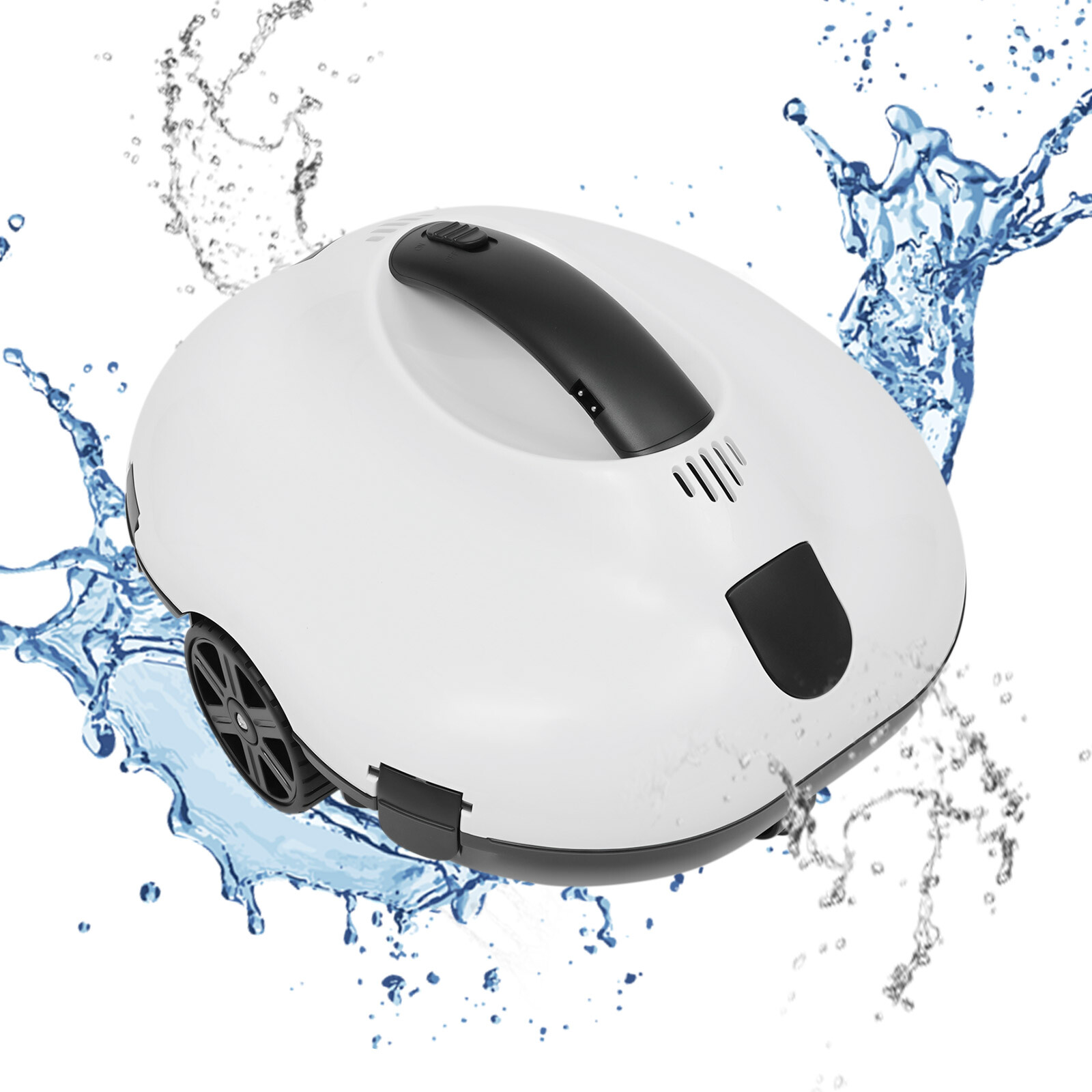 Robot Swimming Pool Vacuum Cleaner Cordless Wireless Smart Automatic Pool Wiper