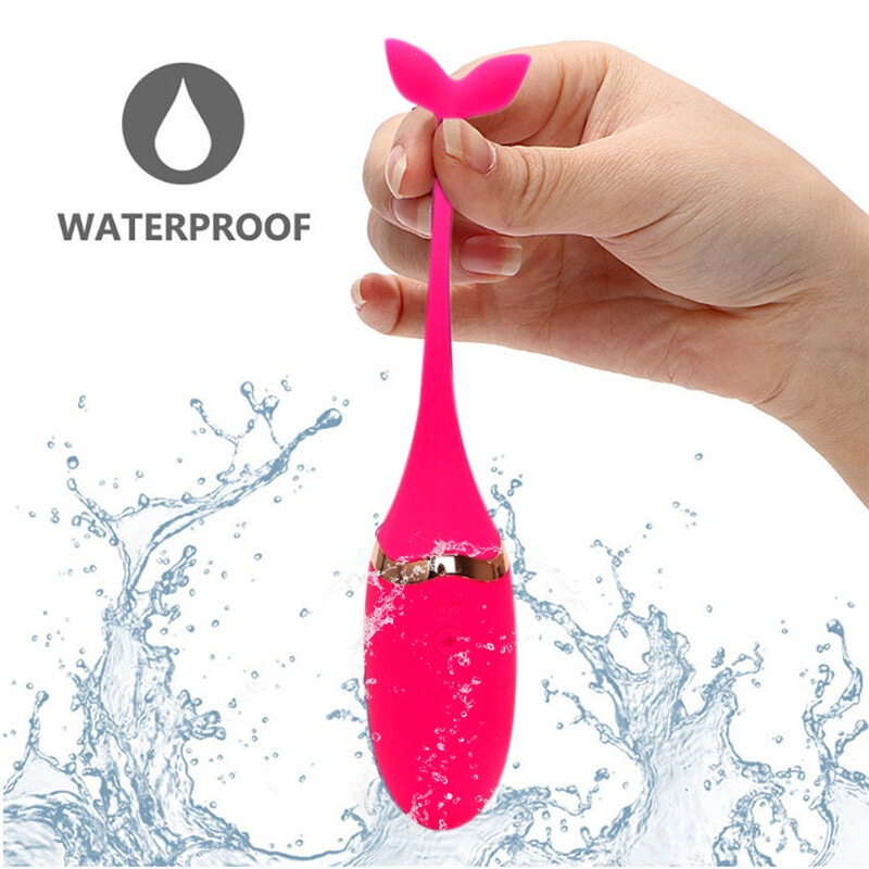 Remote-Control-Wearable Exercise Weight Vibrating Bullet Egg Vibrator for Women