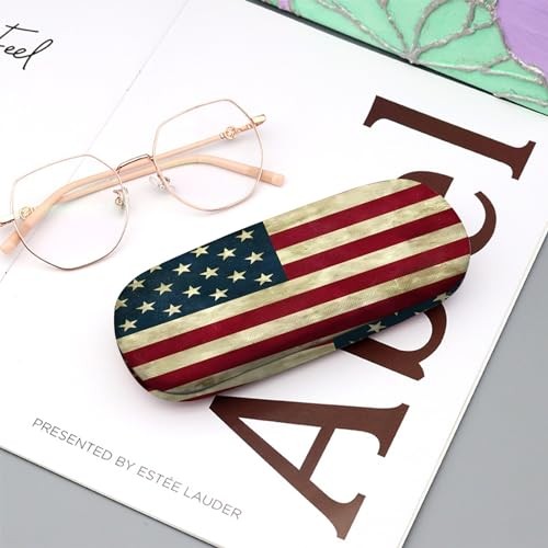 Eyeglasses Case Hard Shell Protective Case for Glasses Eyeglass Box M31-flag-1