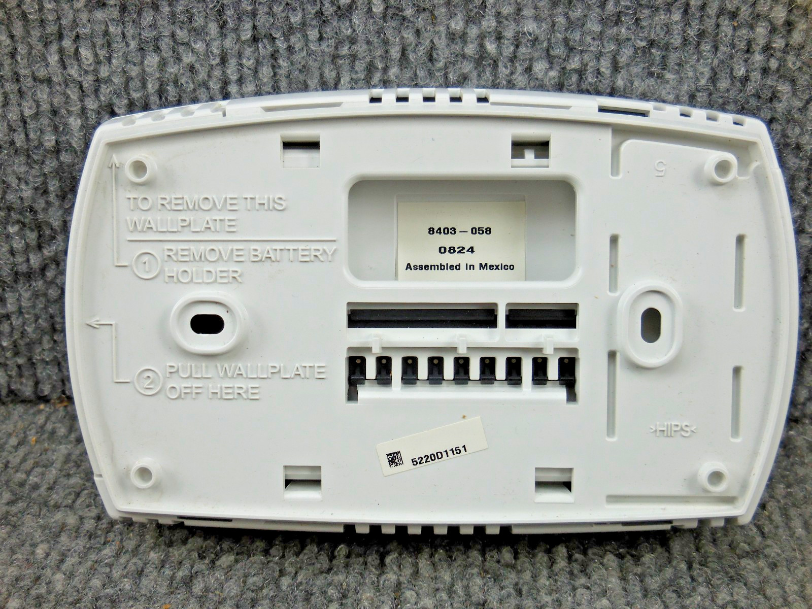 Unused Bard 8403-058 Non Programmable Digital Thermostat