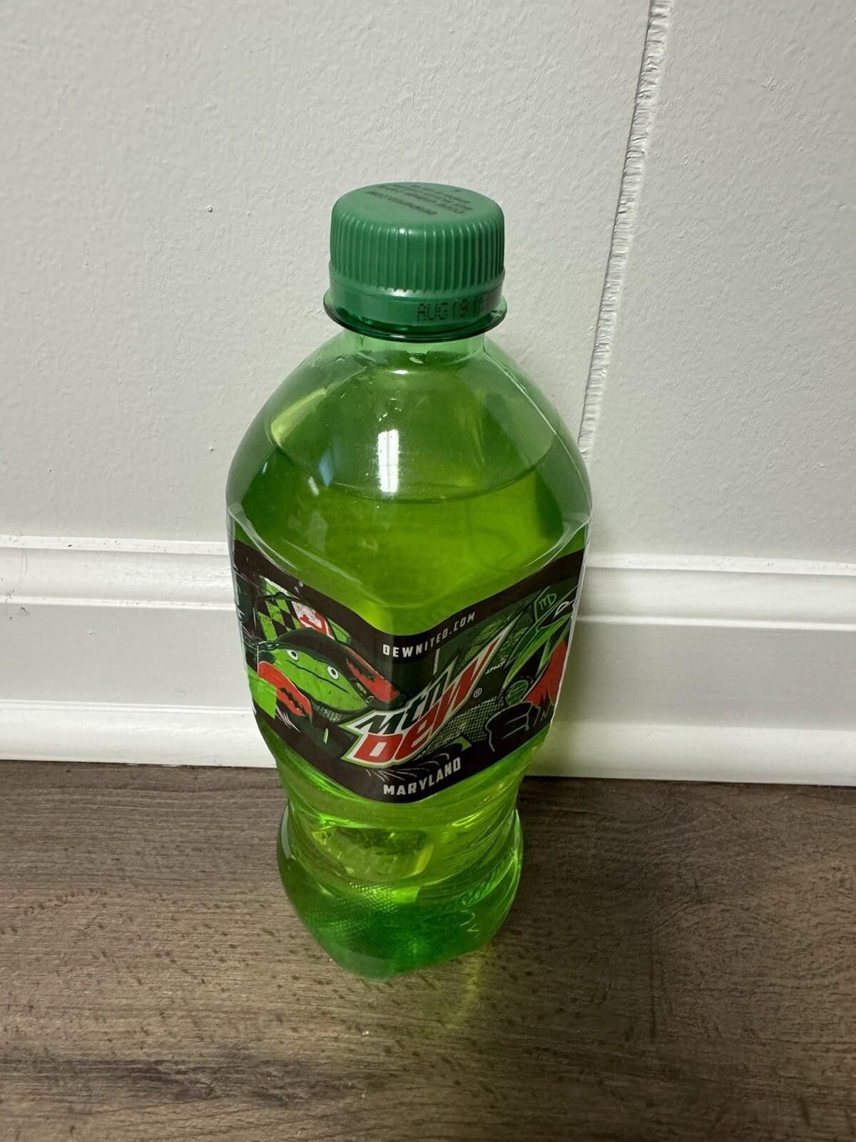 NEW Unopened Mountain Dew Dewnited States Maryland 20 oz bottle