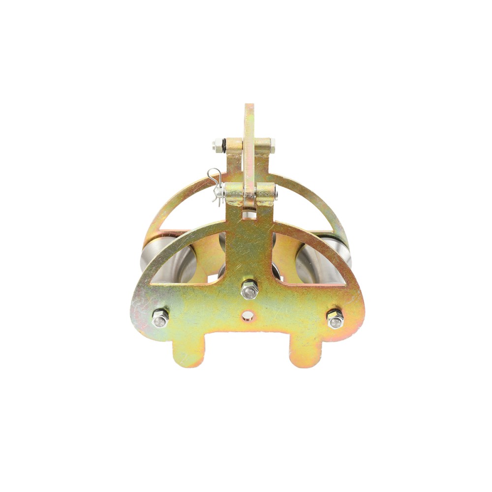 Heavy-Duty Cable Puller Sheave 2-3 Ton | 3 Steel Wheels For Smooth Pulling