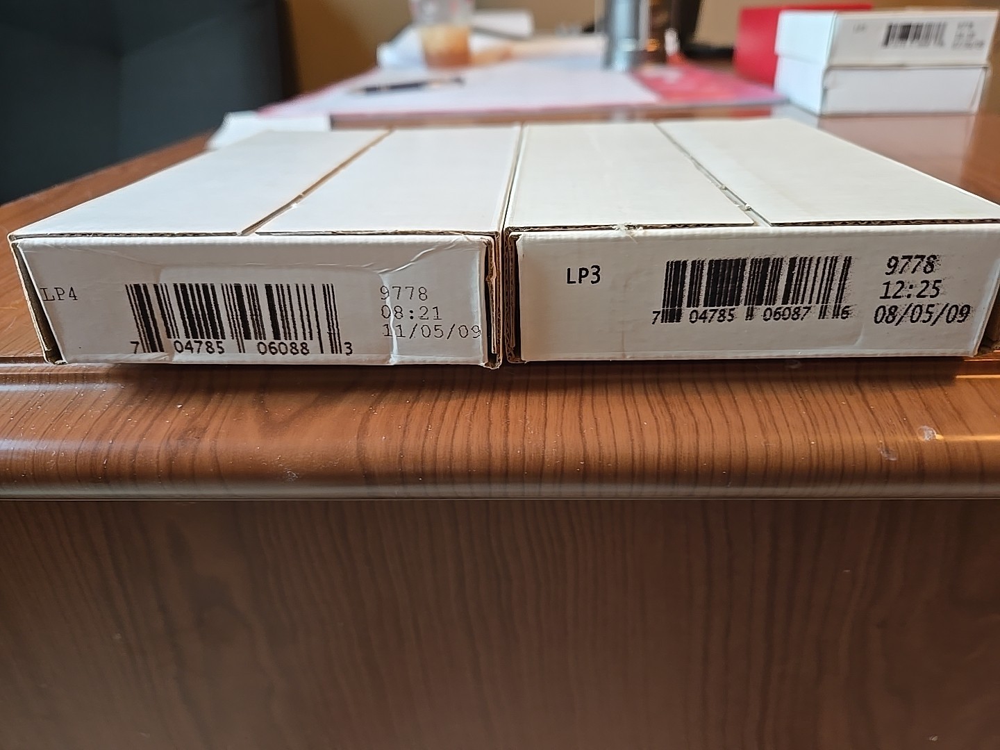 2009 Lincoln Cent Rolls  LP3 AND LP4