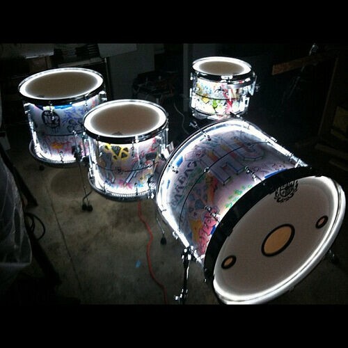 DIY Drum Light / Lite KIT .. DrumlIght DrumlIte .. Set
