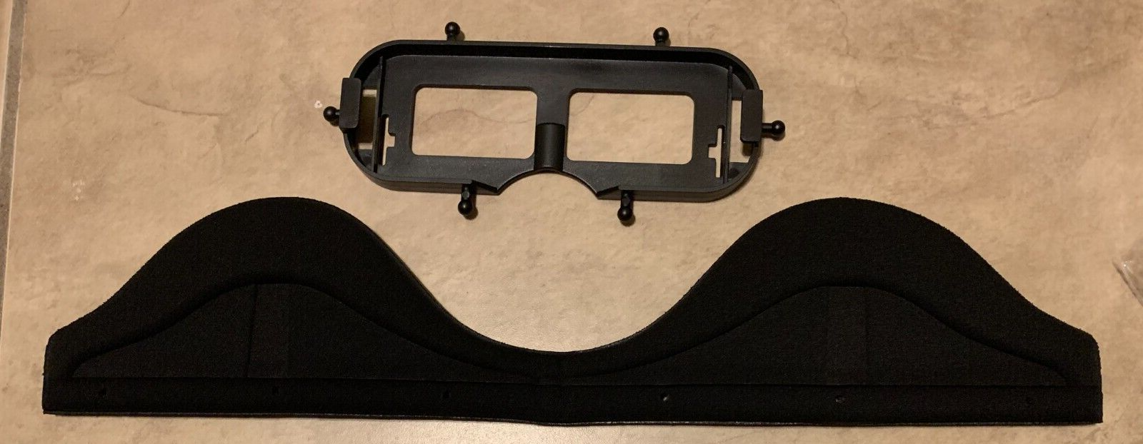 Nintendo Virtual Boy System Exact Replacement Stand + Visor Eyeshade Bracket NEW