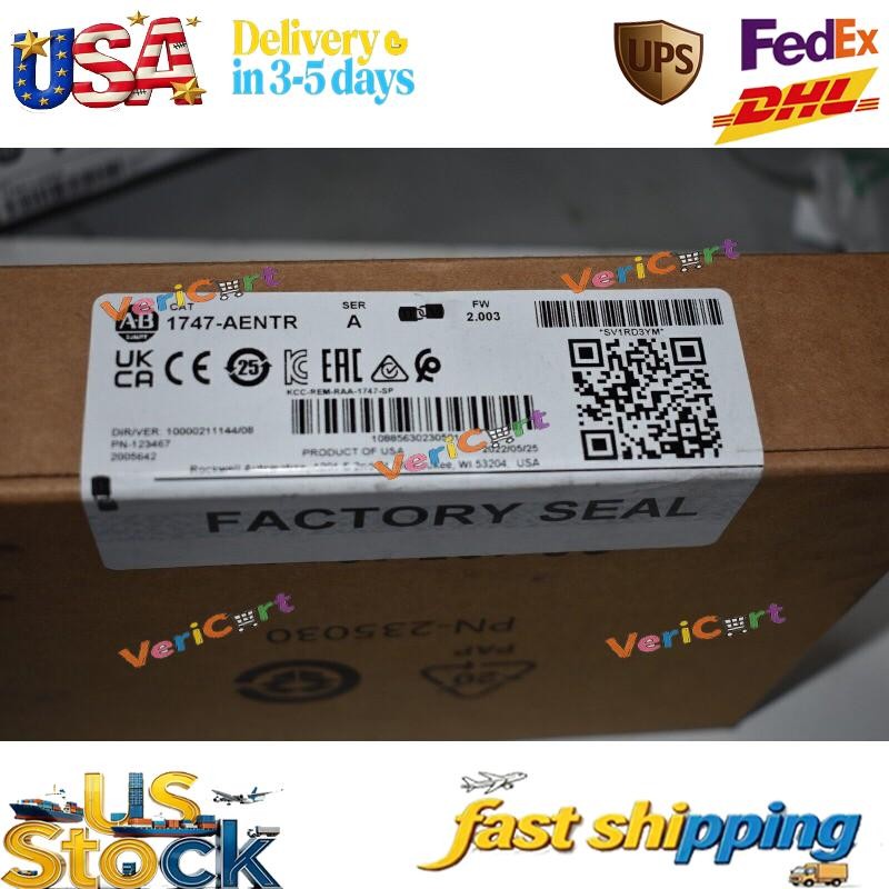 1747-AENTR AB 1747AENTR EtherNet/IP Adapter Module NEW US Free Tax
