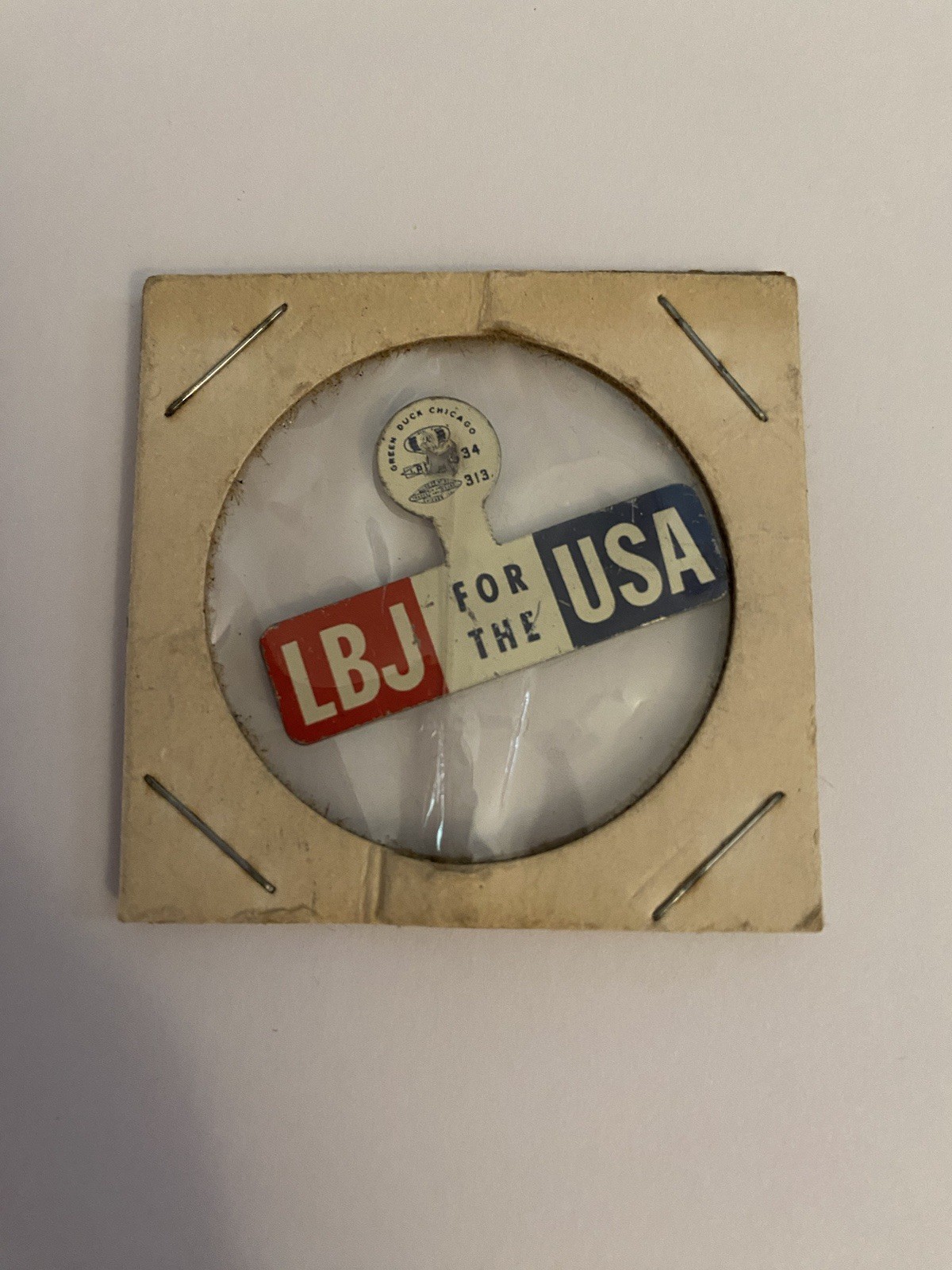 LBJ For The USA Tab Fold Over Button P210