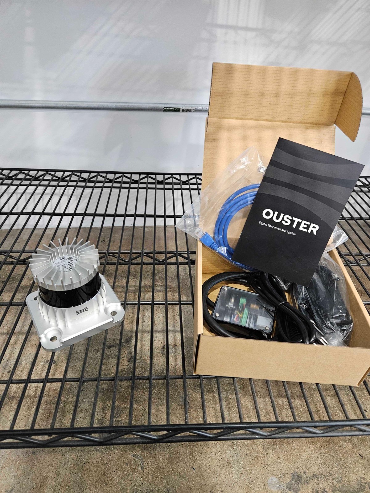 NEW Ouster OS1 128-chan LiDAR Rev7.1 with INTERFACE BOXES | Ships from USA