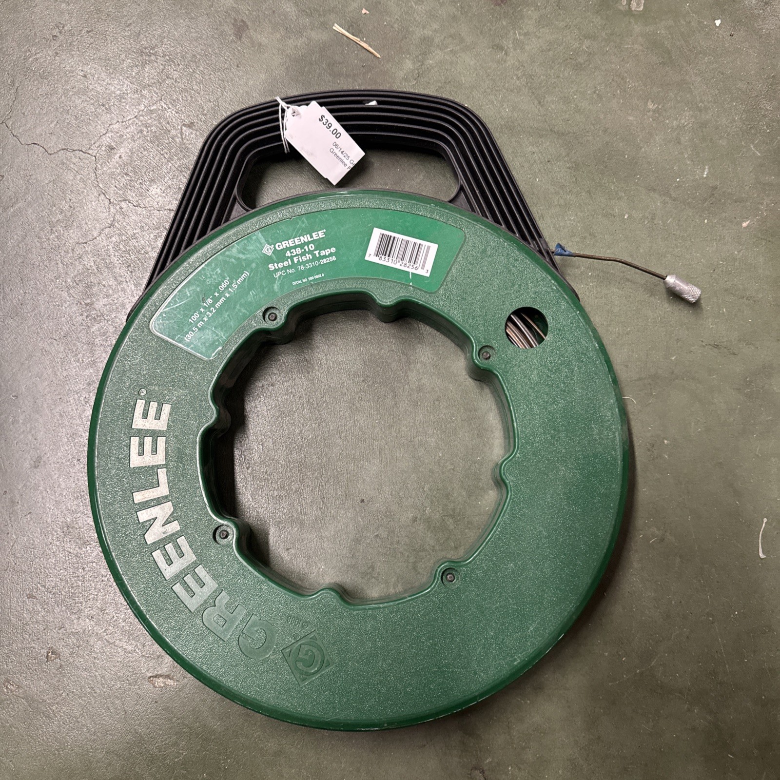 GREENLEE 438-10 Steel Fish Tape