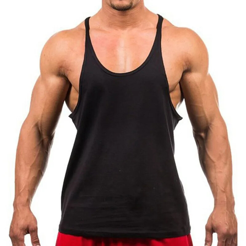 Camiseta Sin Mangas Para Hombre De Ejercicio Pesas Culturismo Deportes Camiseta