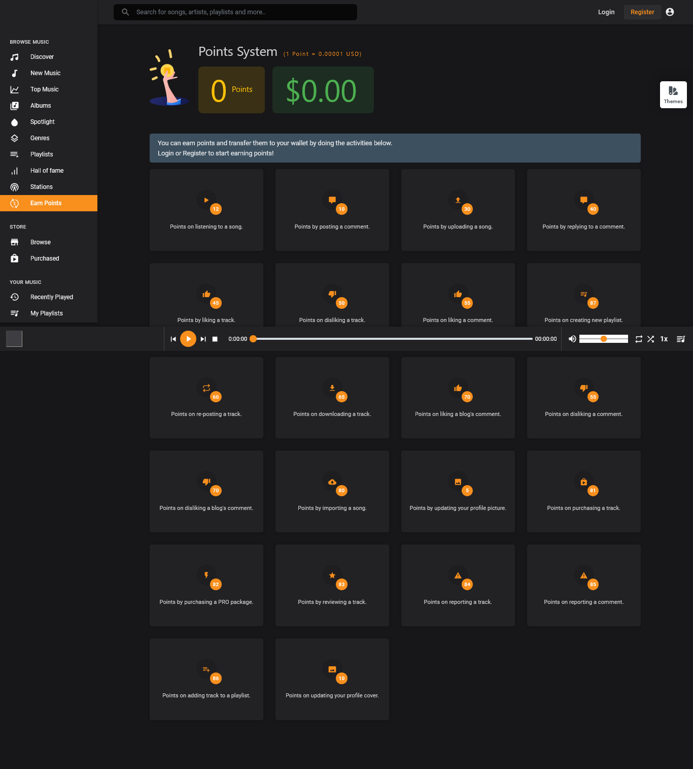 Soundra - Music Sharing & Streaming PHP Platform | SaaS Ready | Full Source Code