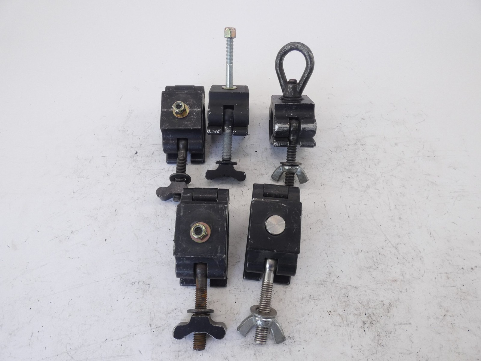 *Lot of 5* Light Source Black Half Mega-Coupler 1100LBS