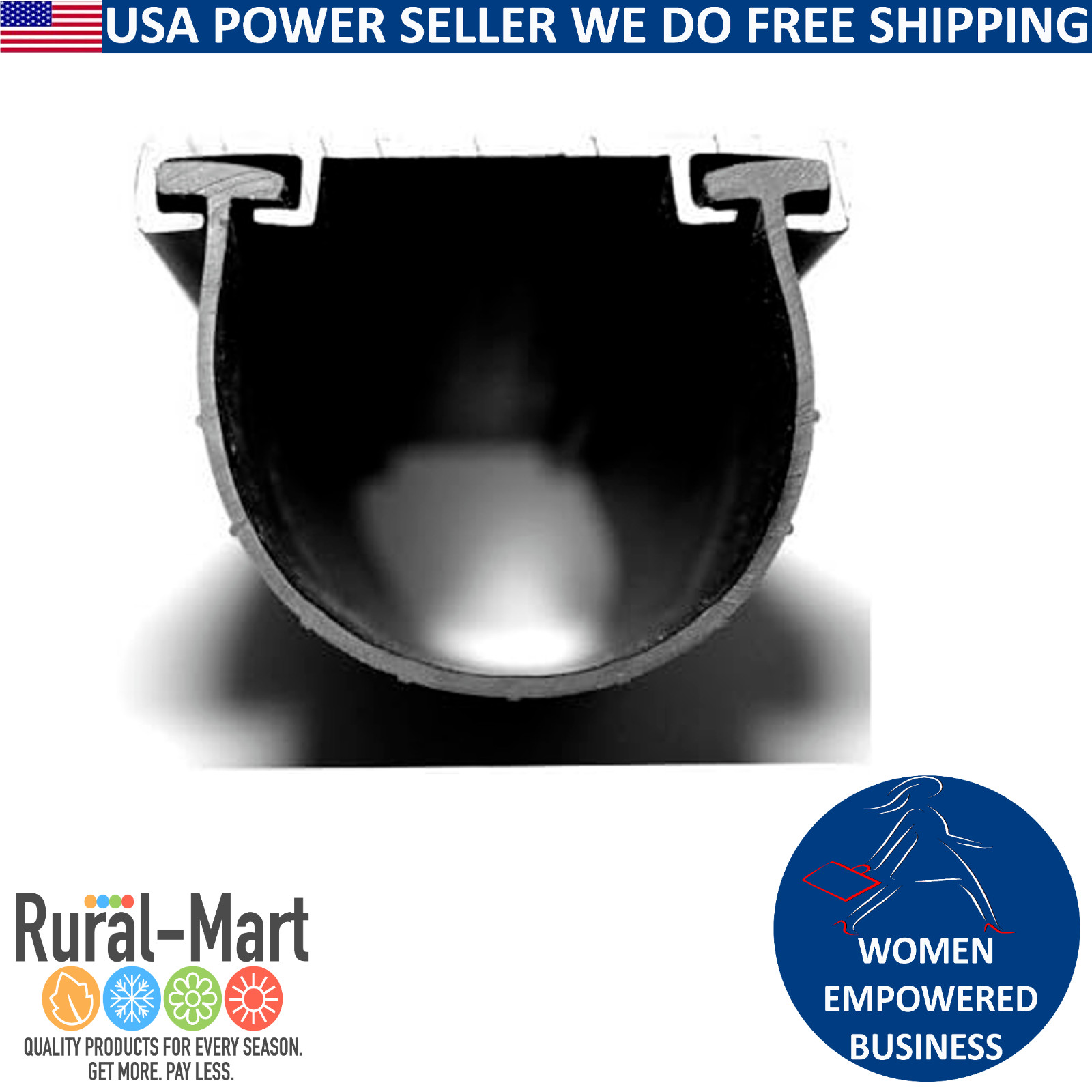 Clopay T-End Garage Door Seal 4.5"x20' – Universal Bottom Weatherstrip Rubber