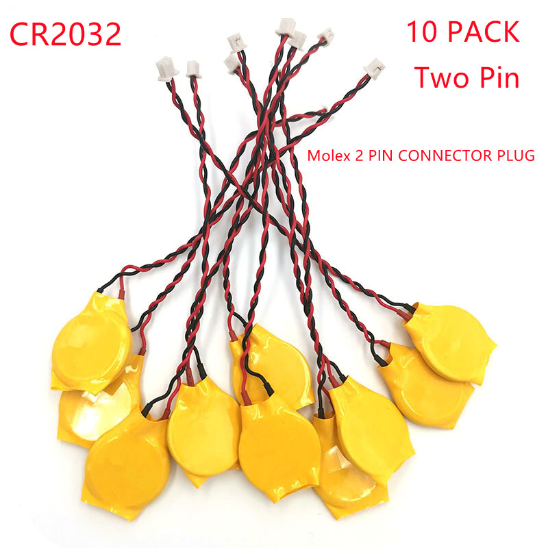 10x Laptop Battery CMOS CR2032 3V For Acer Dell HP Lenovo Toshiba IBM Notebook