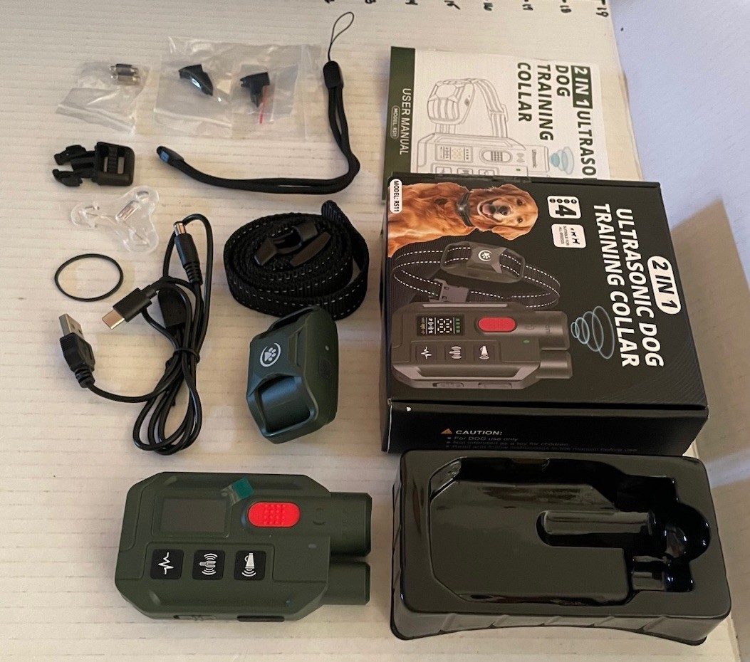 Ultrasonic Dog Training Collar