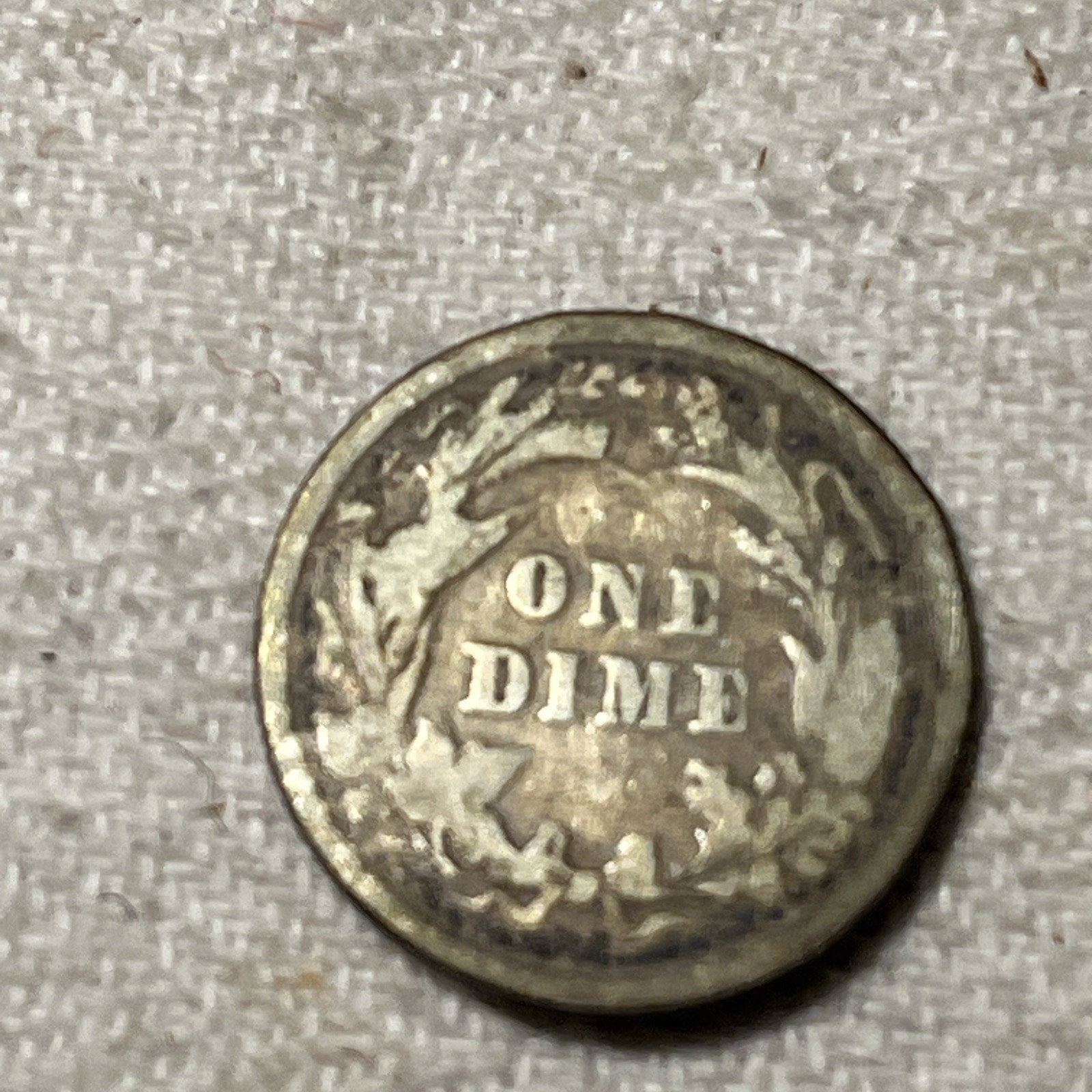 1898 Barber Dime