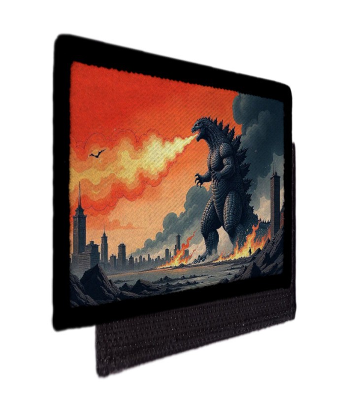 Kaiju Monster Godzilla Destruction Mayhem Patch Morale Army Hook [sub]