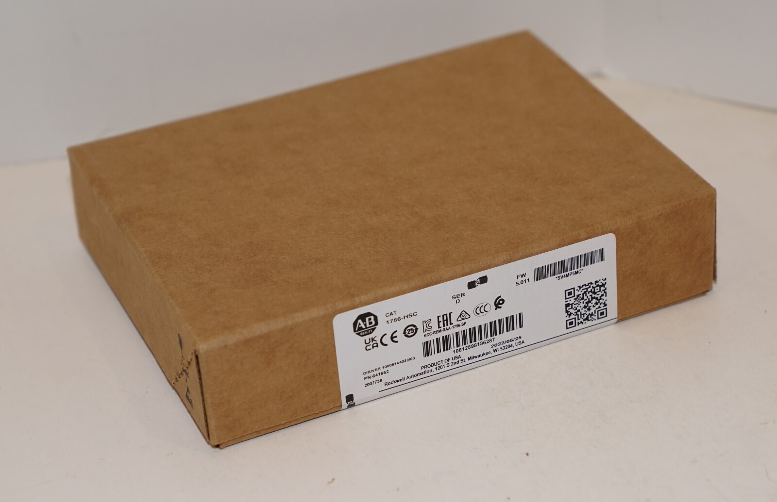 NEW IN BOX AB 1756-HSC SER D CONTROLLOGIX HIGH SPEED COUNTER MODULE