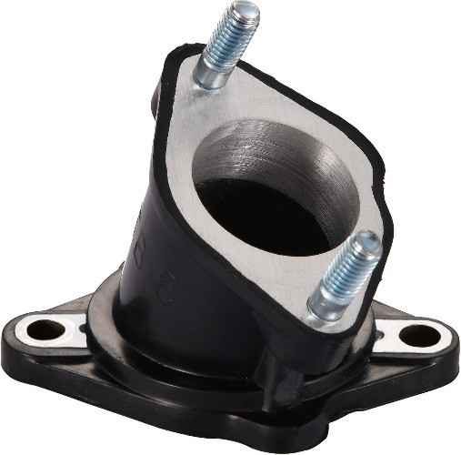 27mm Bent Intake Manifold Replacement for 125cc 150cc 200cc V Color: 27mm Bent