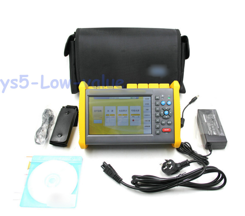 145KM 1310/1550 35/33dB Screen OTDR Fiber Meter FTTH For EXFO OTDRS 7" LCD