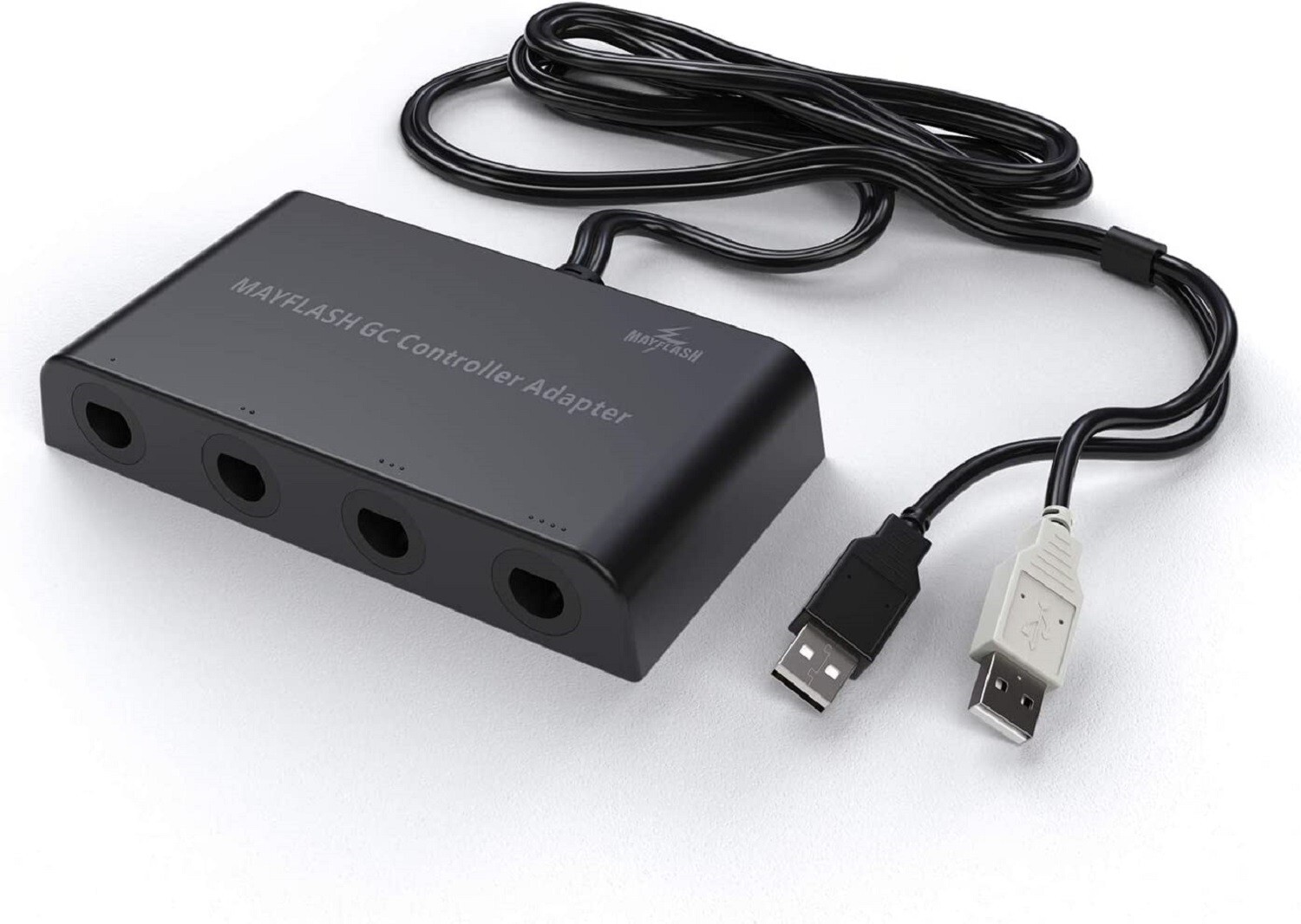 New Mayflash 4 Port Adapter GameCube Controller to Nintendo Switch, Wii U & PC