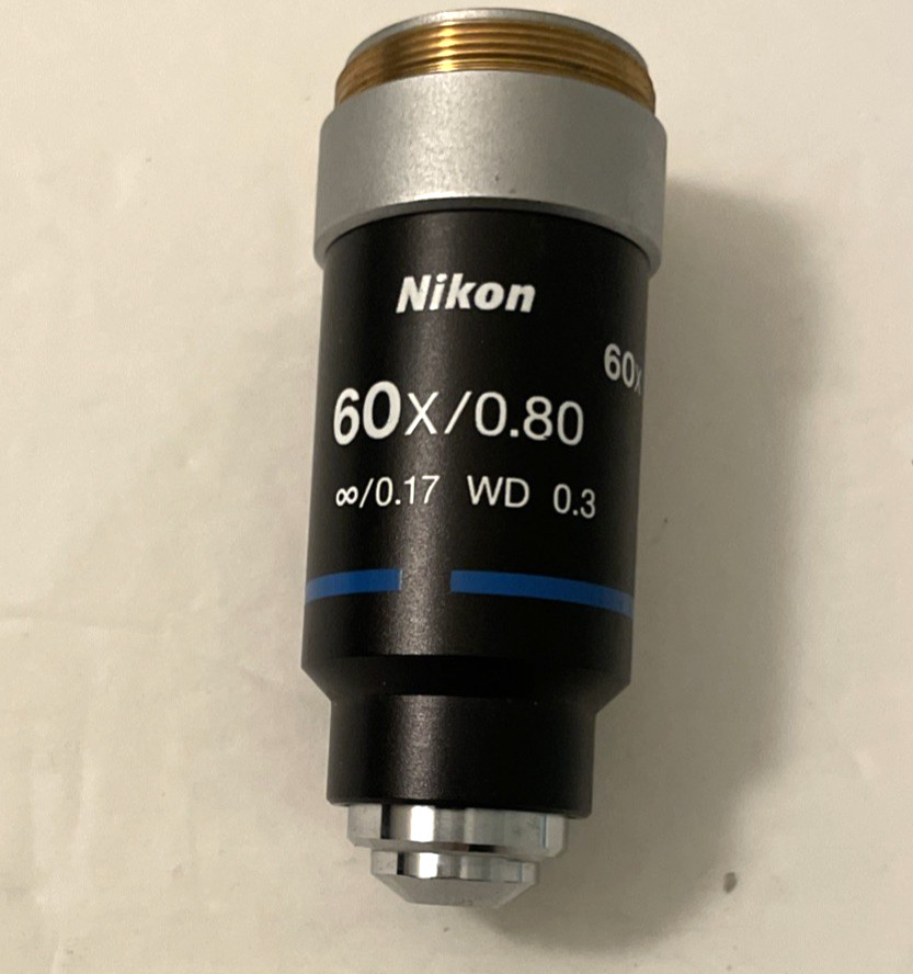 Nikon 60x/0.80 WD 0.3 Microscope Objective