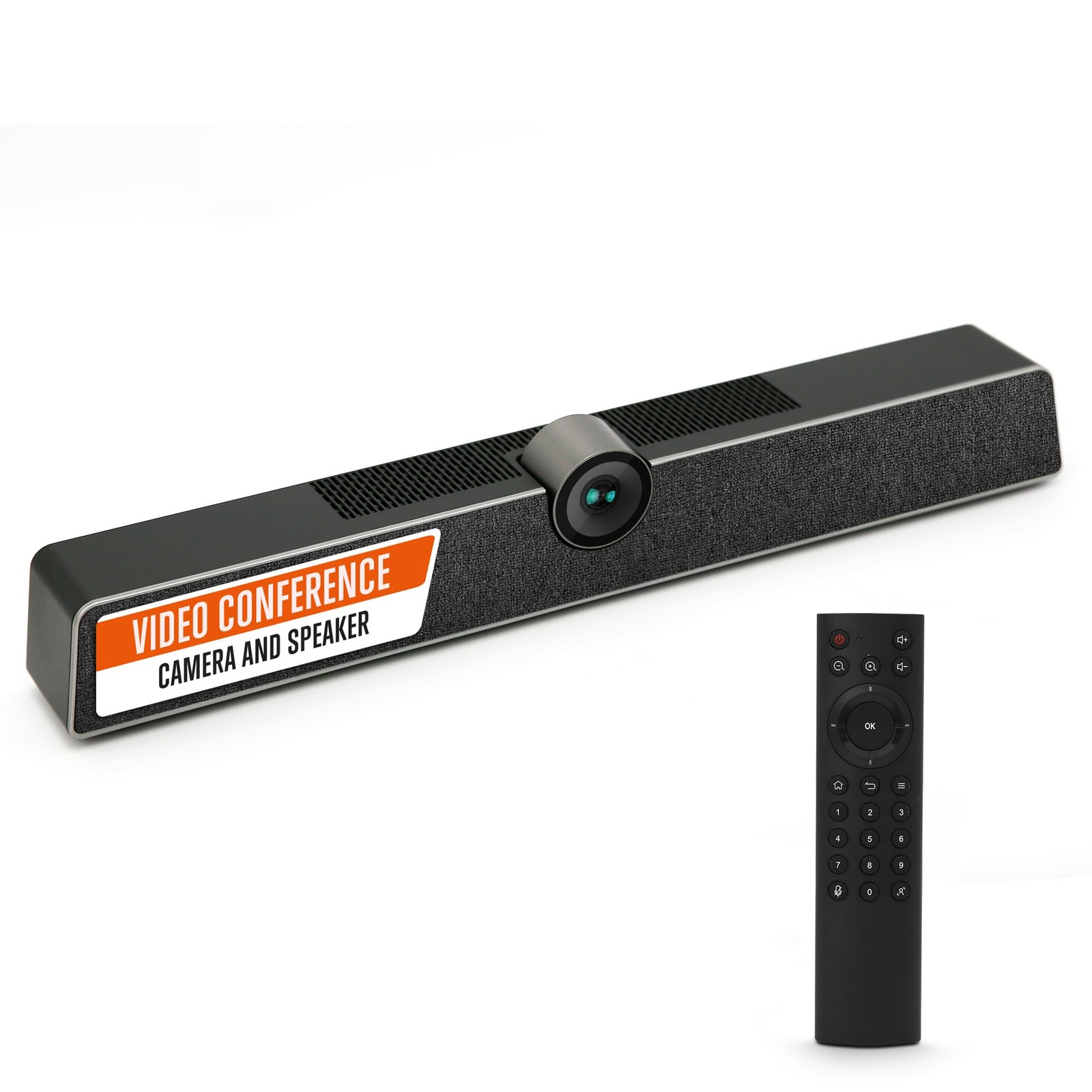 SQUATZ Ultra HD 4K Video Conferencing System with 5X Zoom, Wide-Angle Lens,...
