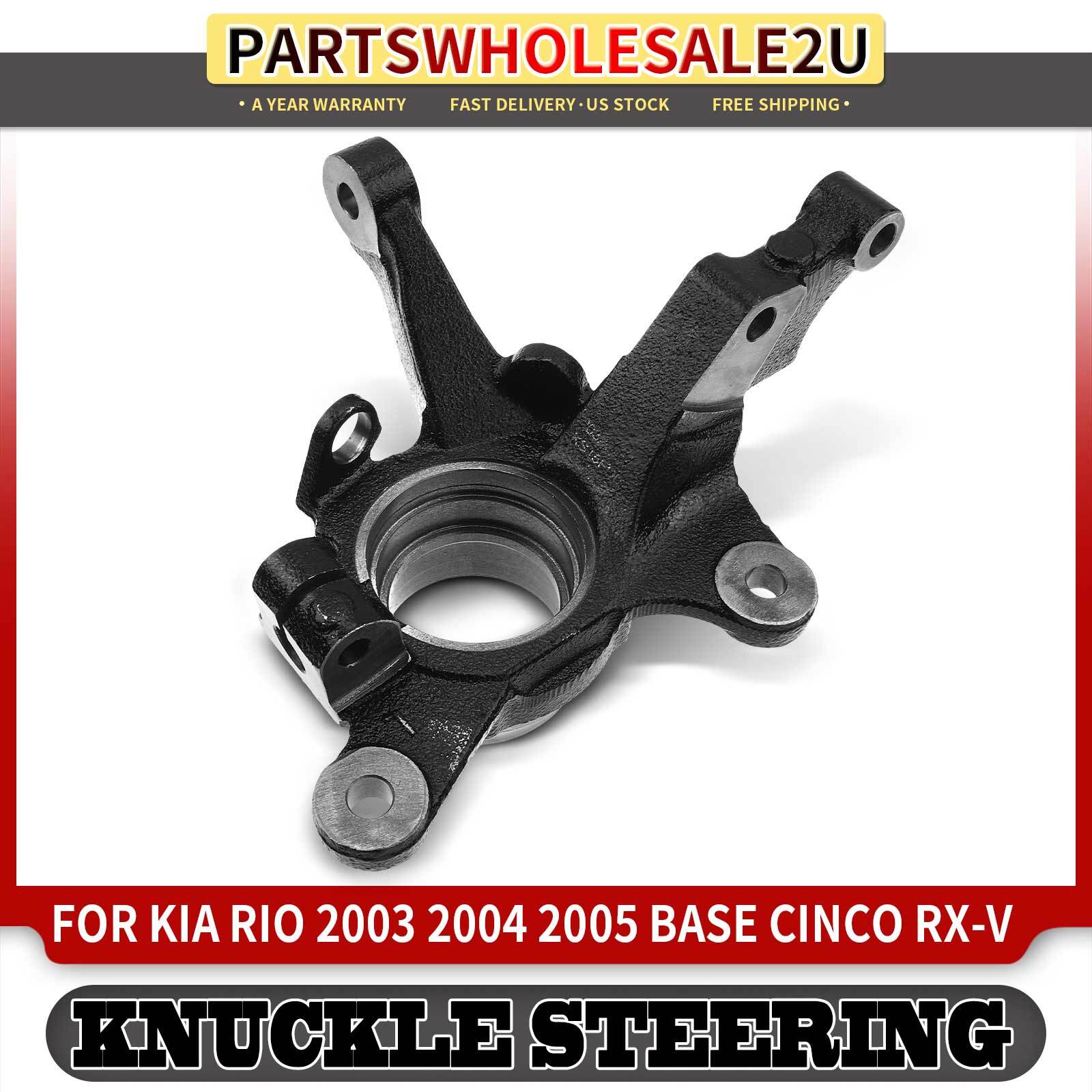 New Front Left Driver Side Steering Knuckle for Kia Rio 2003 2004 2005 L4 1.6L