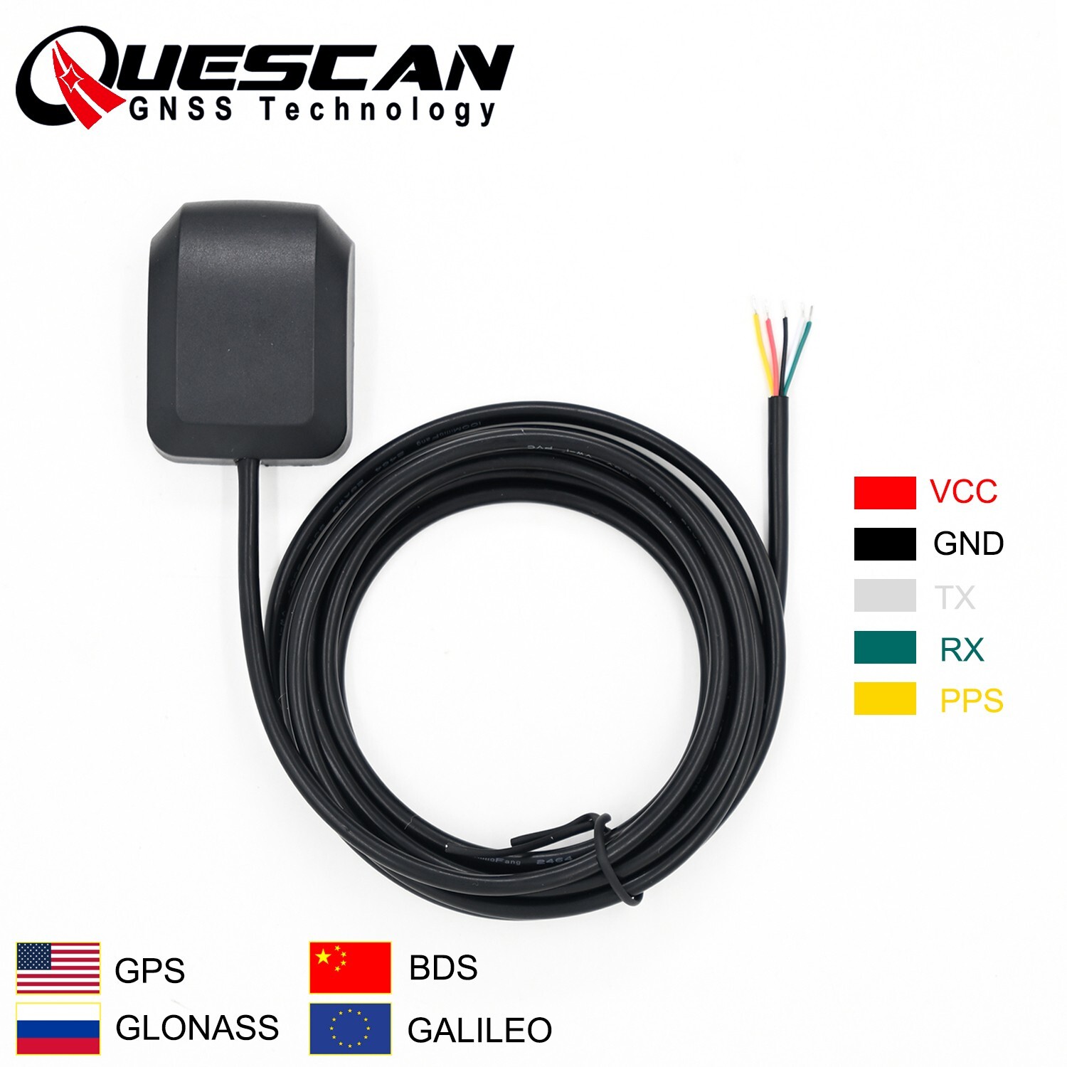 NMEA0183 UBX M10 NTP GPS GNSS Receiver Antenna GPS Galileo GLONASS BeiDou 1-25Hz