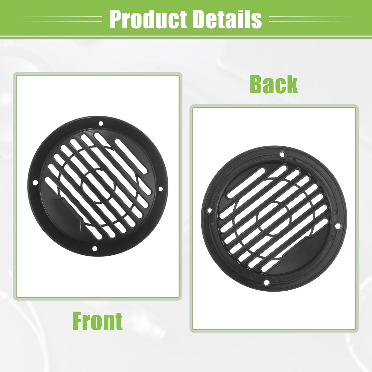 ACROPIX Universal 3" Car Speaker Grills Cover Round 3 Inch 3 inch, Black