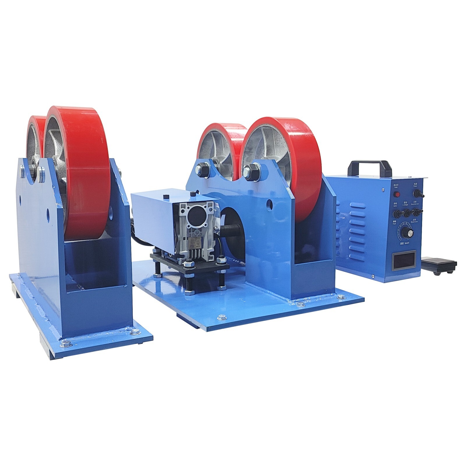 110V 2Ton Digital Display Welding Roller Rack Welding Benches Positioner