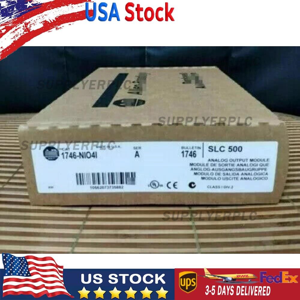 New Factory Sealed AB 1746-NIO4I SLC 500 Analog Combination Module