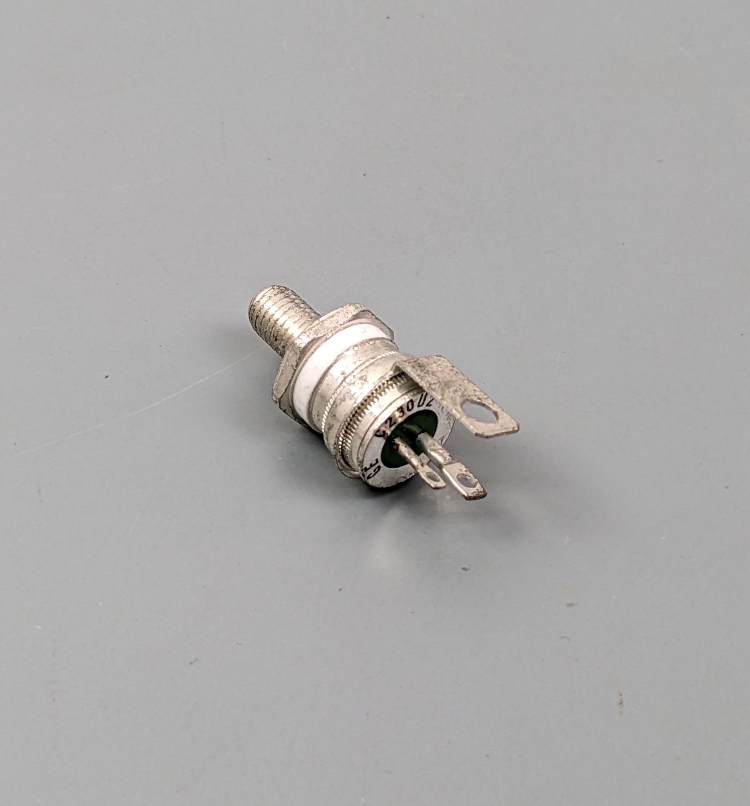 (2) GE C230U2 SCR Transistors, Stud Mount