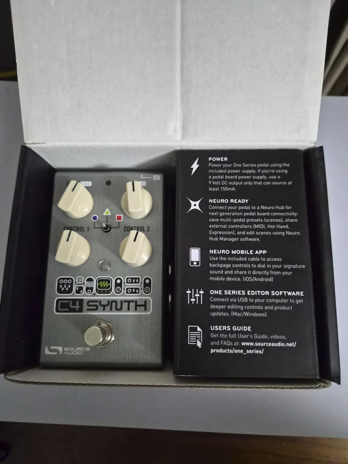source audio c4 synth pedal