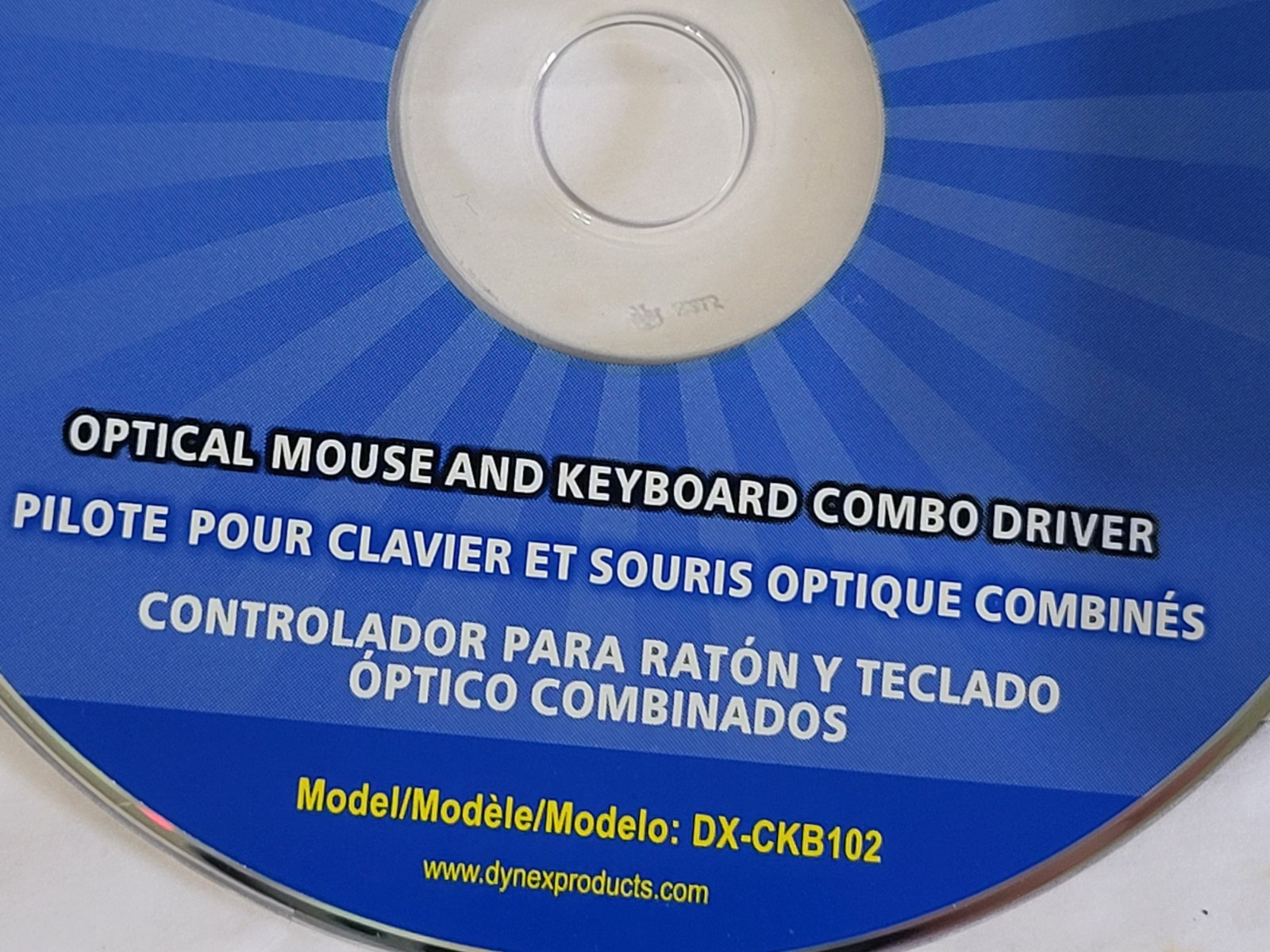 Dynex installation CD for Mouse & Keyboard Model DX-CKB102